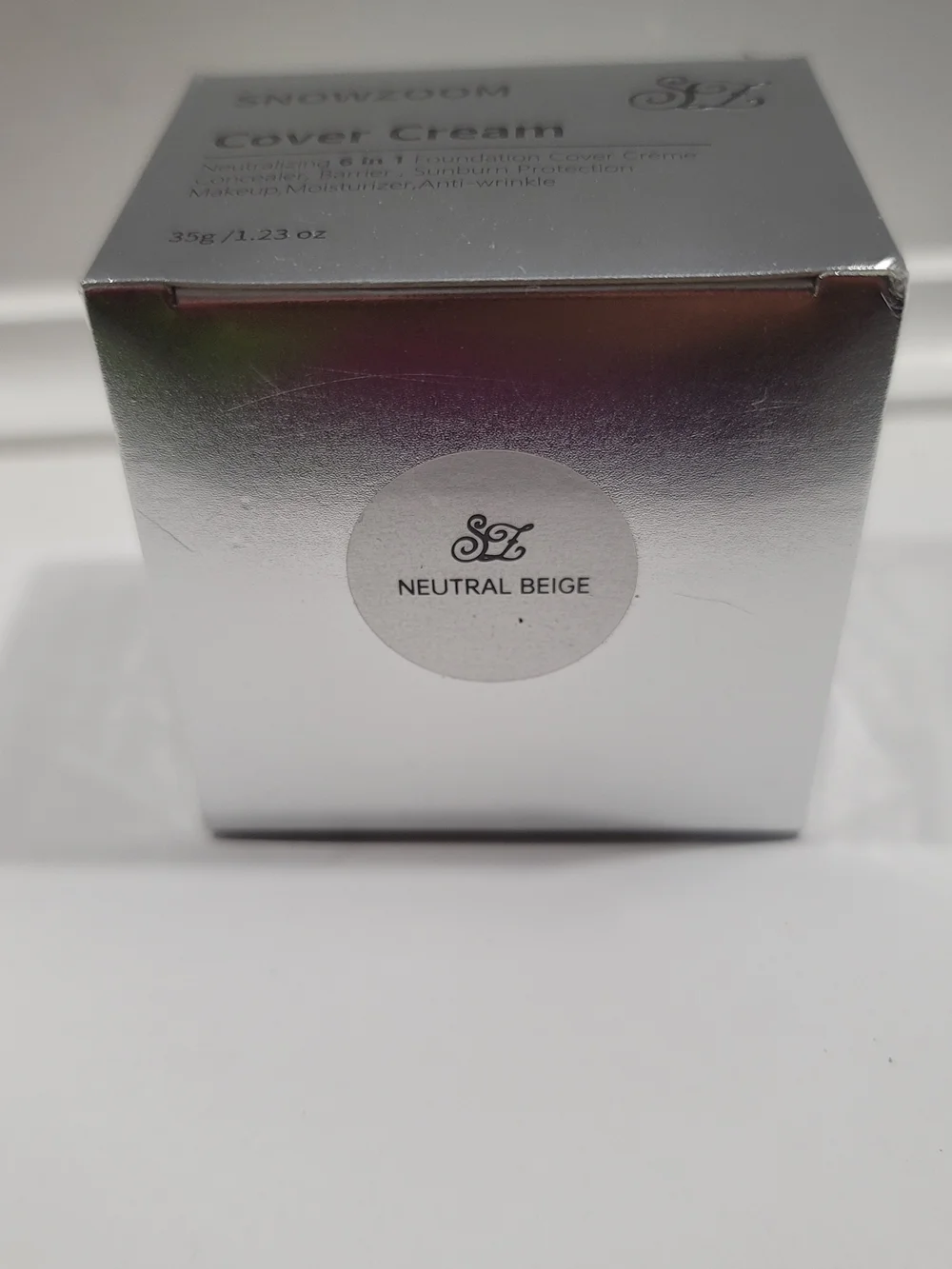Snowzoom Cover Cream Neutralizing 6in1 Foundation Cover Cream 1.23oz Exp 11/27